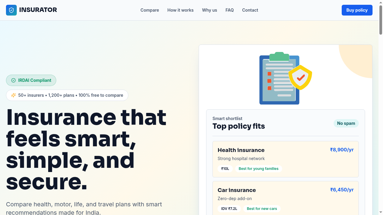 Insurator product preview